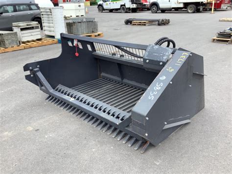 72 rock bucket skid steer for sale near me|used skid loader rock bucket.